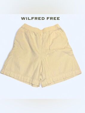 Wilfred Cream Elastic-Waist Bermuda Shorts